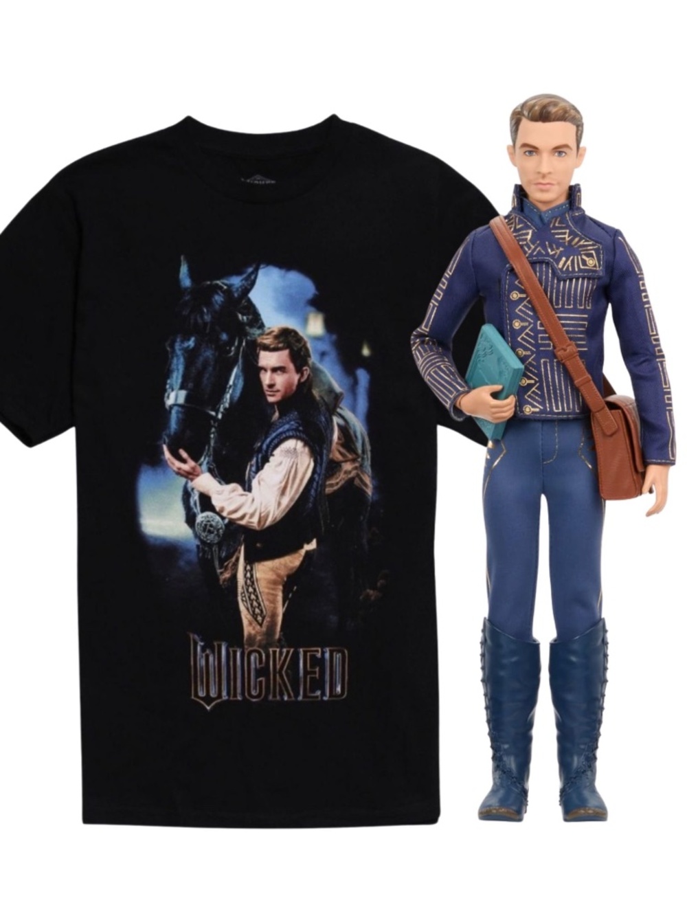 Wicked’s “Fiyero” Collectible T-Shirt & Doll Bundle